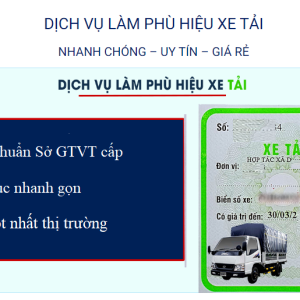 Tem Phù Hiệu Xe Tải