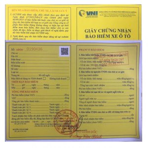 Bảo hiểm TNDS - VNI