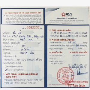 Bảo Hiểm TNDS Xe Ô Tô - PVI