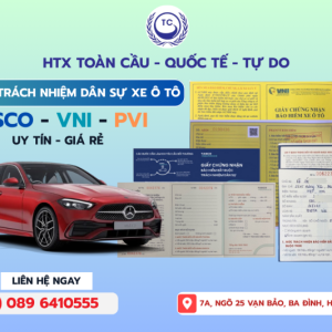 Mua Bảo Hiểm Trách Nhiệm Dân Sự Ô Tô Giá Rẻ – Làm Nhanh, Giao Tận Nơi